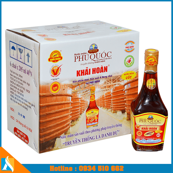 mẫu hộp carton đựng chai nước mắm
