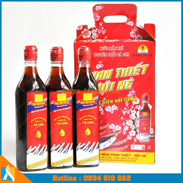 mẫu hộp cứng đựng chai nước mắm