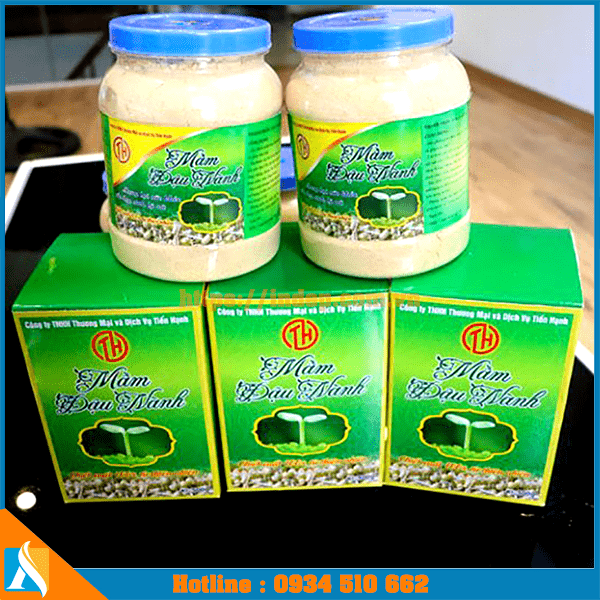 mẫu hộp đựng mầm đậu nành bằng giấy