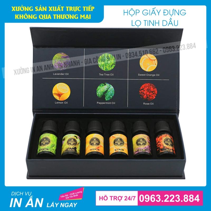 mẫu hộp đựng chai tinh dầu