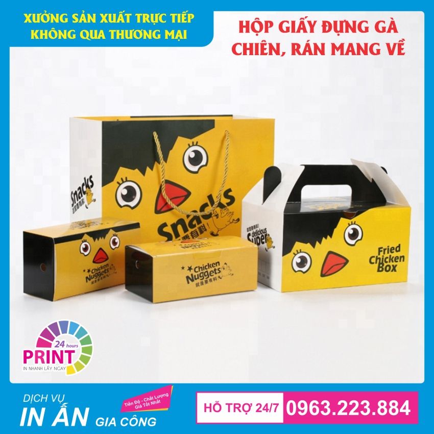 địa chỉ in ấn hộp đựng gà đẹp
