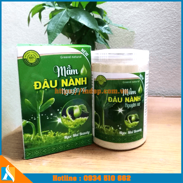 mẫu hộp giấy đựng mầm đậu nành