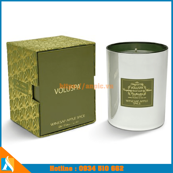 mẫu hộp giấy đựng nến bắt mắt