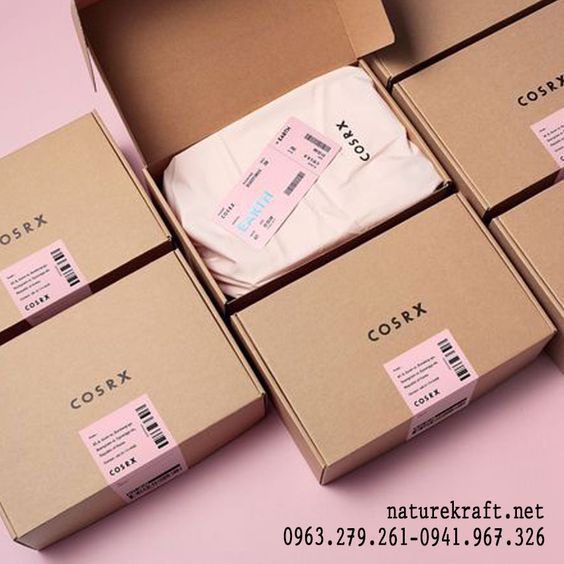 Mẫu hộp giấy đựng quần áo