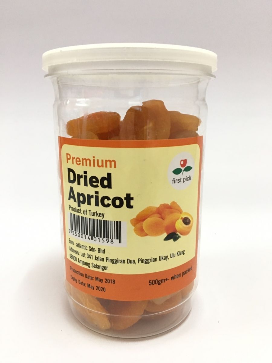 Mẫu tem nhãn dán lọ đựng mơ sấy