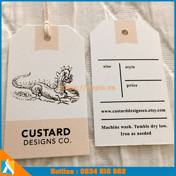 mẫu tem nhãn quần áo