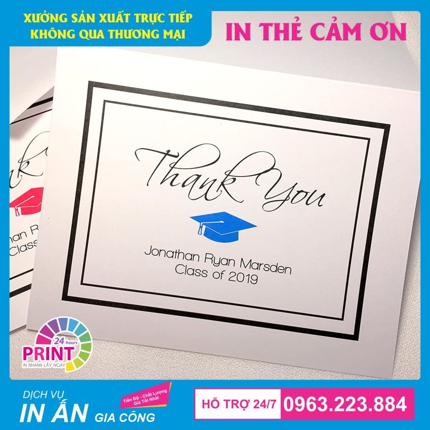 mẫu thẻ cảm ơn