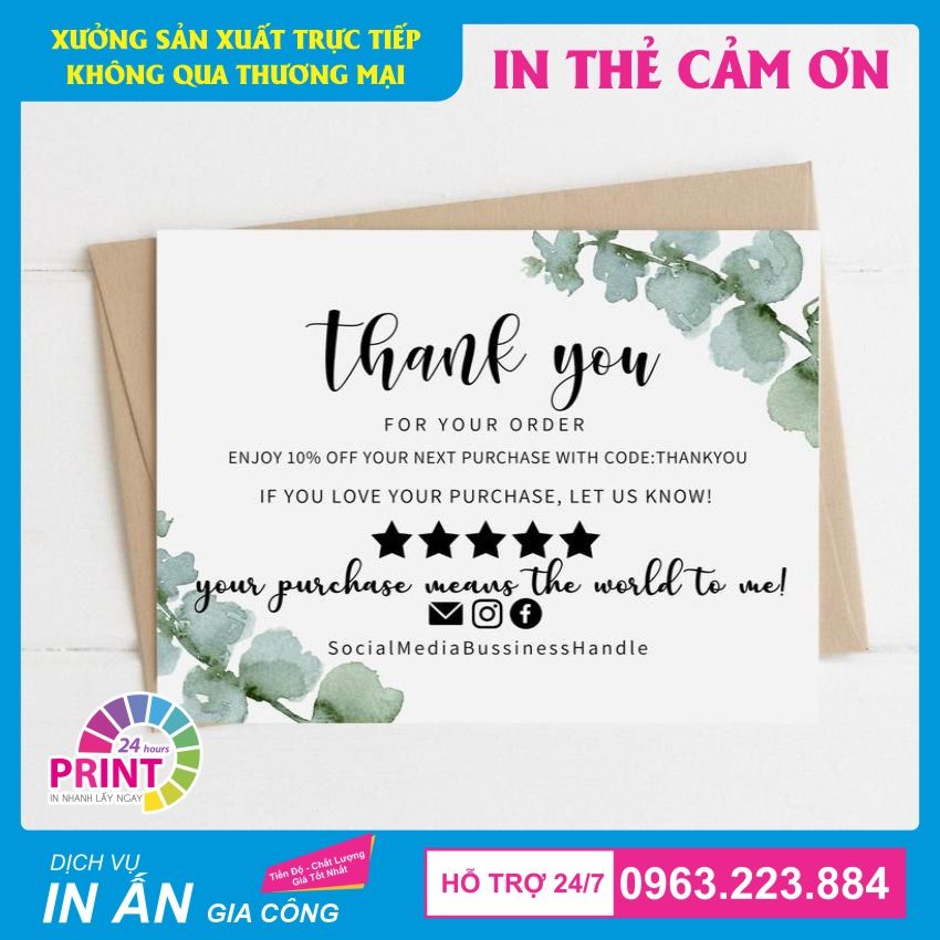 mẫu thiệp cảm ơn