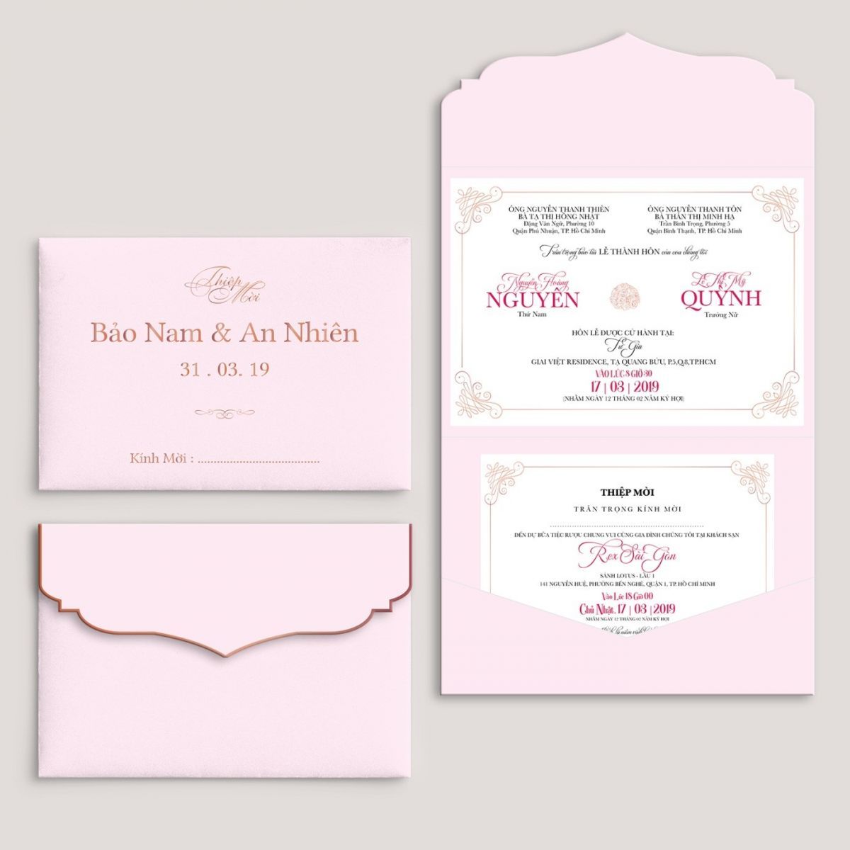 Top màu sắc in thiệp cưới hiện đại hottrend năm 2020 – 2021