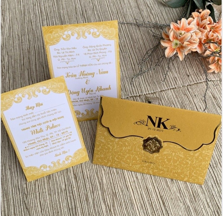 Top màu sắc in thiệp cưới hiện đại hottrend năm 2020 – 2021