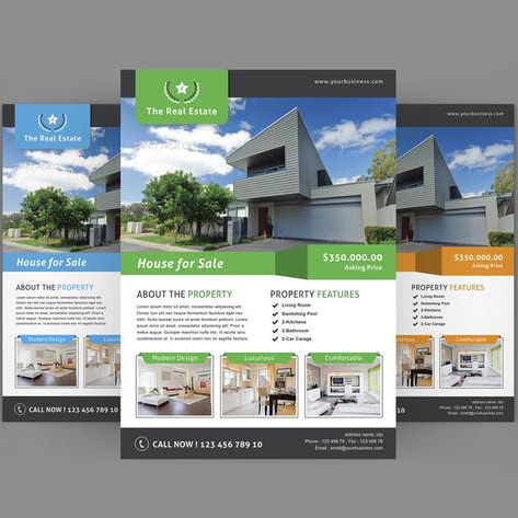 Mẫu tờ rơi bất động sản