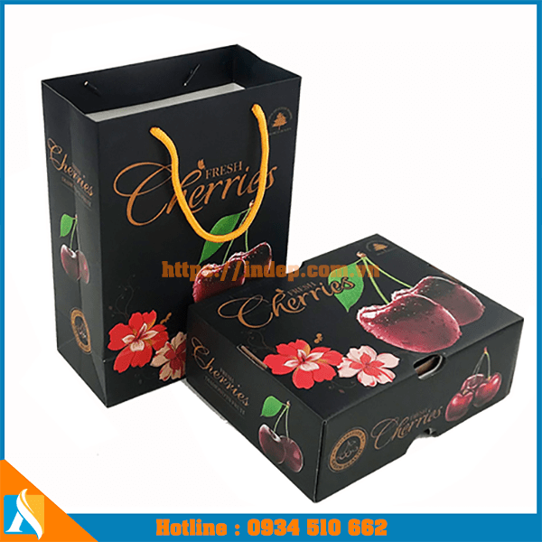 mẫu túi giấy đựng hoa quả sáng tạo nhất