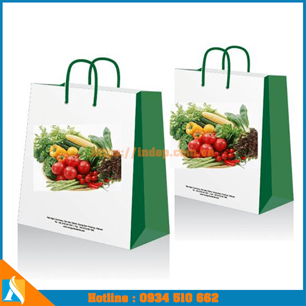 mẫu túi giấy đựng trái cây