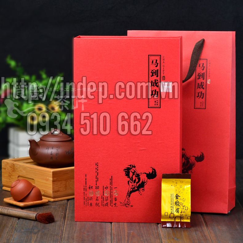 mẫu hình ảnh hộp giấy đựng trà