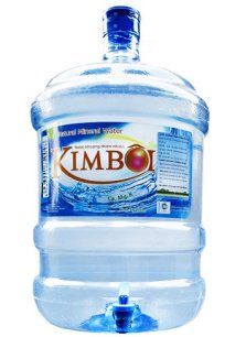 nhãn dán bình nước khoáng Kim Bôi Hòa Binh