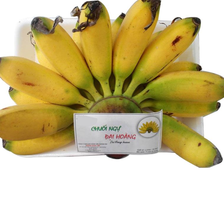 nhãn mác dán chuối ngự Hà Nam