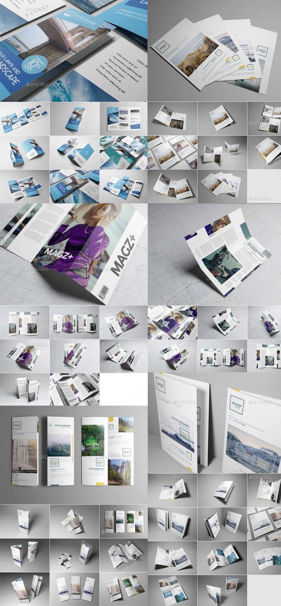 những quy cách brochure phổ biến