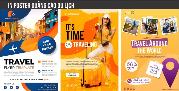poster quảng cáo du lịch