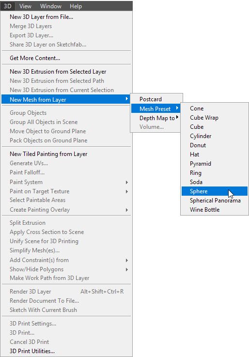 cách tạo bóng trong photoshop đơn giản