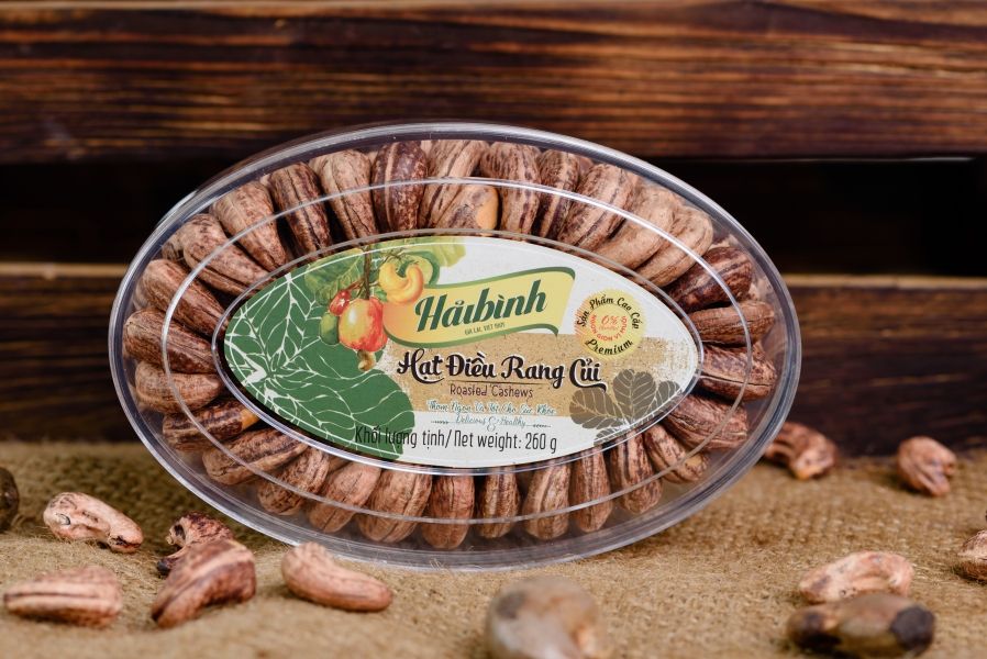 tem dán hộp đựng hạt điều