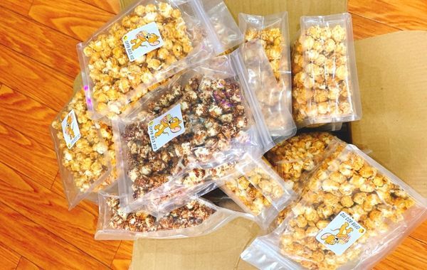 Team dán túi đựng bắp rang bơ nhân vật hoạt hình chuột Jerry