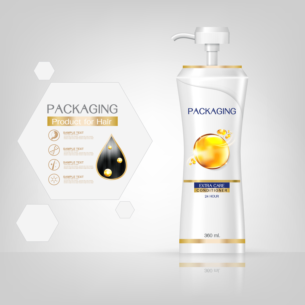Tem mác dán lọ sữa tắm packaging