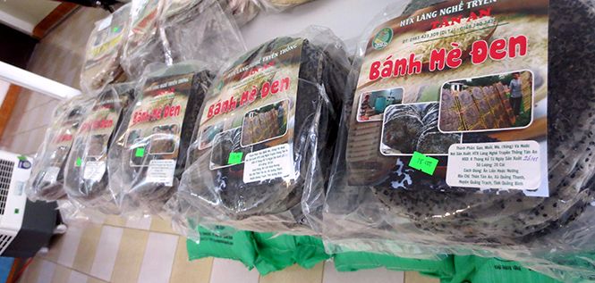 tem nhãn dán tuiis bánh mè đen tại Quảng Bình