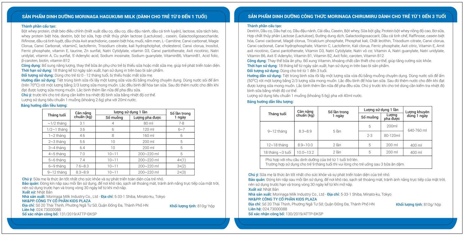 tem nhãn phụ sản phẩm dinh dưỡng nhập khẩu