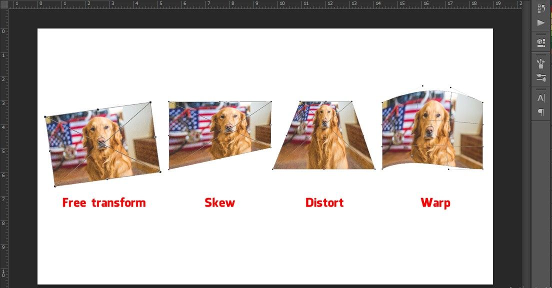 Thay đổi kích cỡ layer