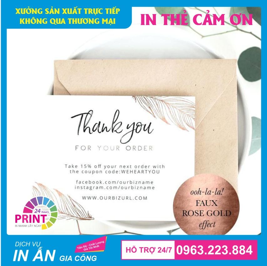 thiệp cảm ơn khách mời