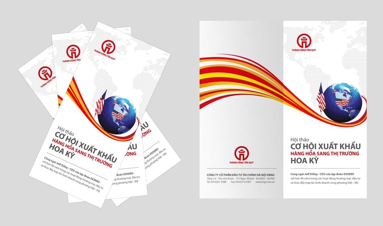 Mẫu Brochure có kích thước gọn dàng, dễ cầm nắm và bỏ túi mang theo