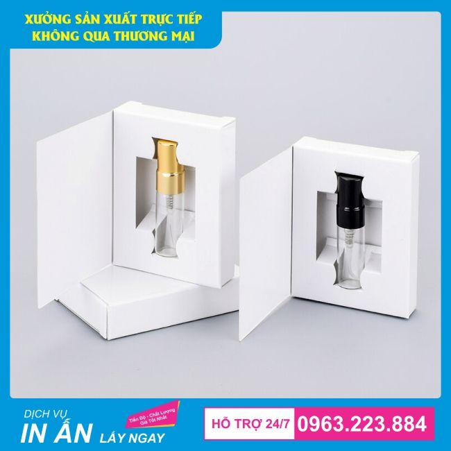 thiết kế hộp đựng nước hoa chiết