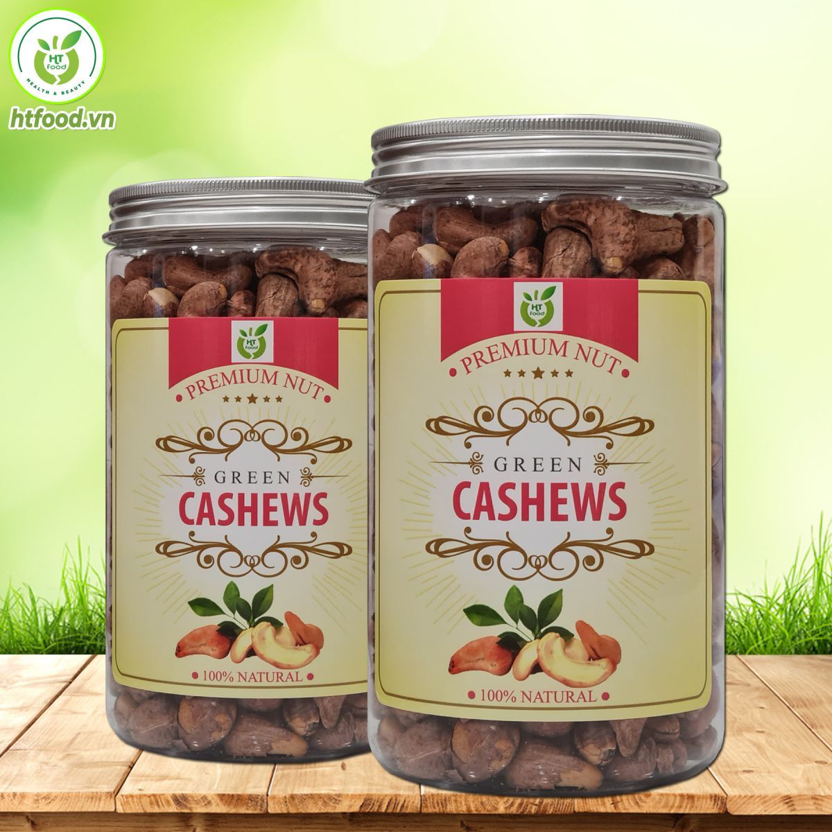 thiết kế tem mác hạt điều