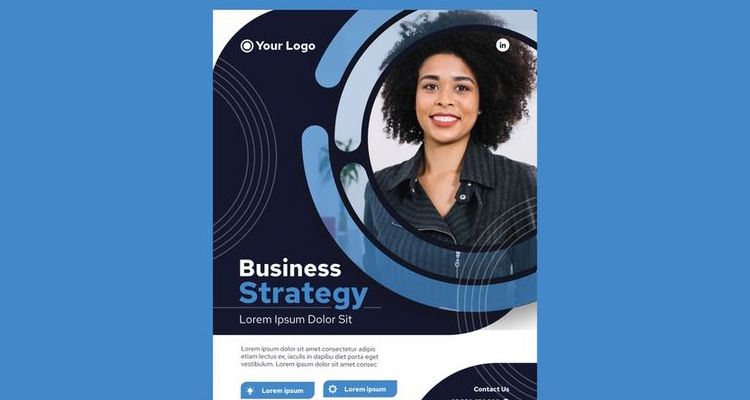 thiết kế tờ rơi với nhiều hình dạng độc đáo