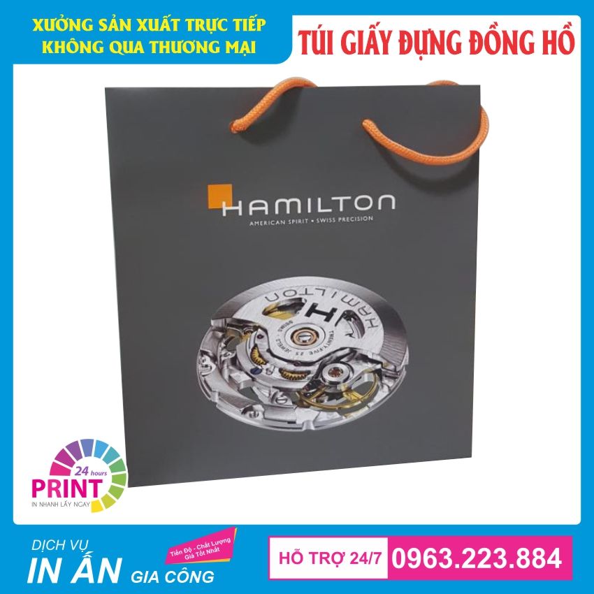 túi giấy đựng đồng hồ