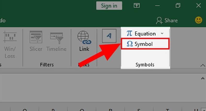 Chọn Symbol - Innhanmac