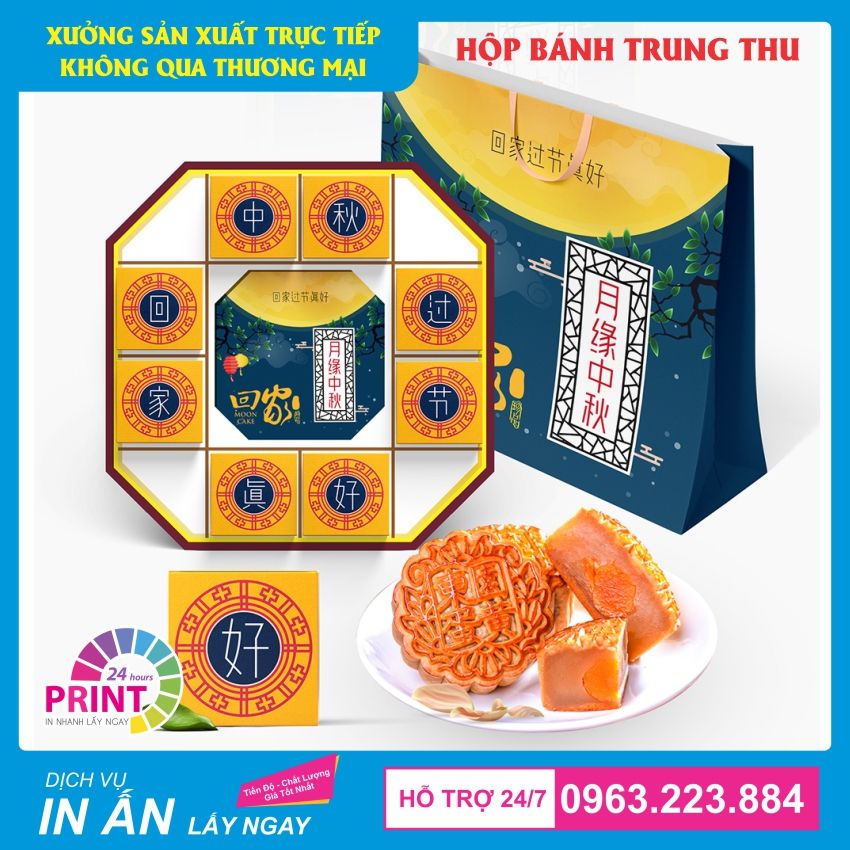 xưởng in bao bì đựng bánh trung thu