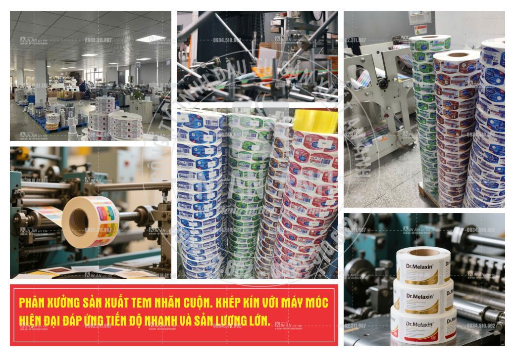 In Decal Giấy Giá Rẻ Tại Hà Nội - Tem Nhãn Sản Phẩm Lấy Ngay 12 Đa dạng hình thức in tem nhãn