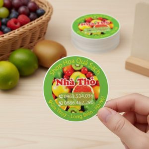 in tem nhãn chi phí thấp