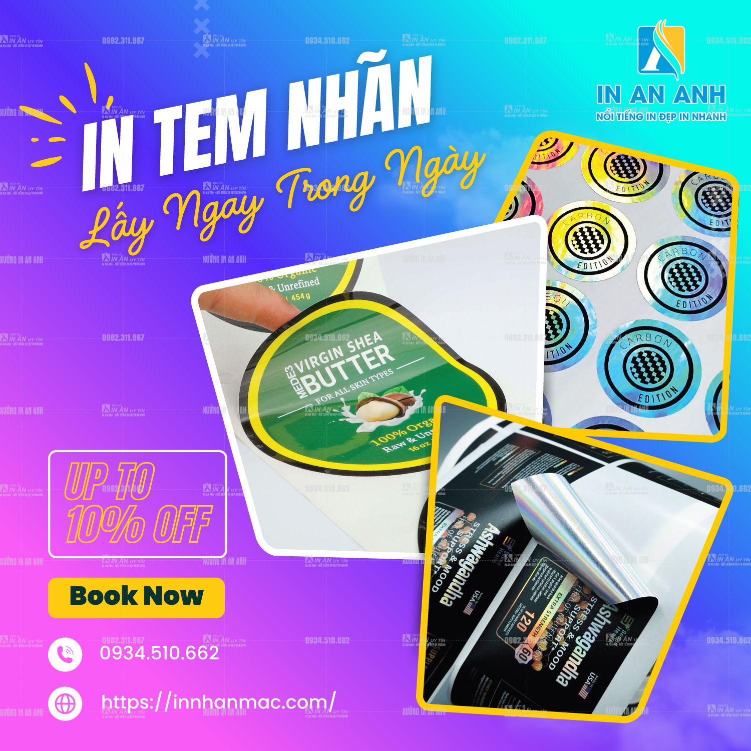 in tem nhãn giá rẻ