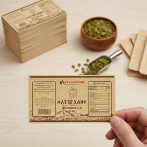 in tem nhãn giấy kraft