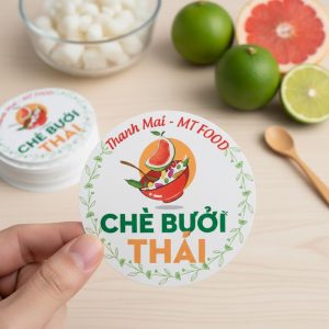 in tem nhãn không qua trung gian