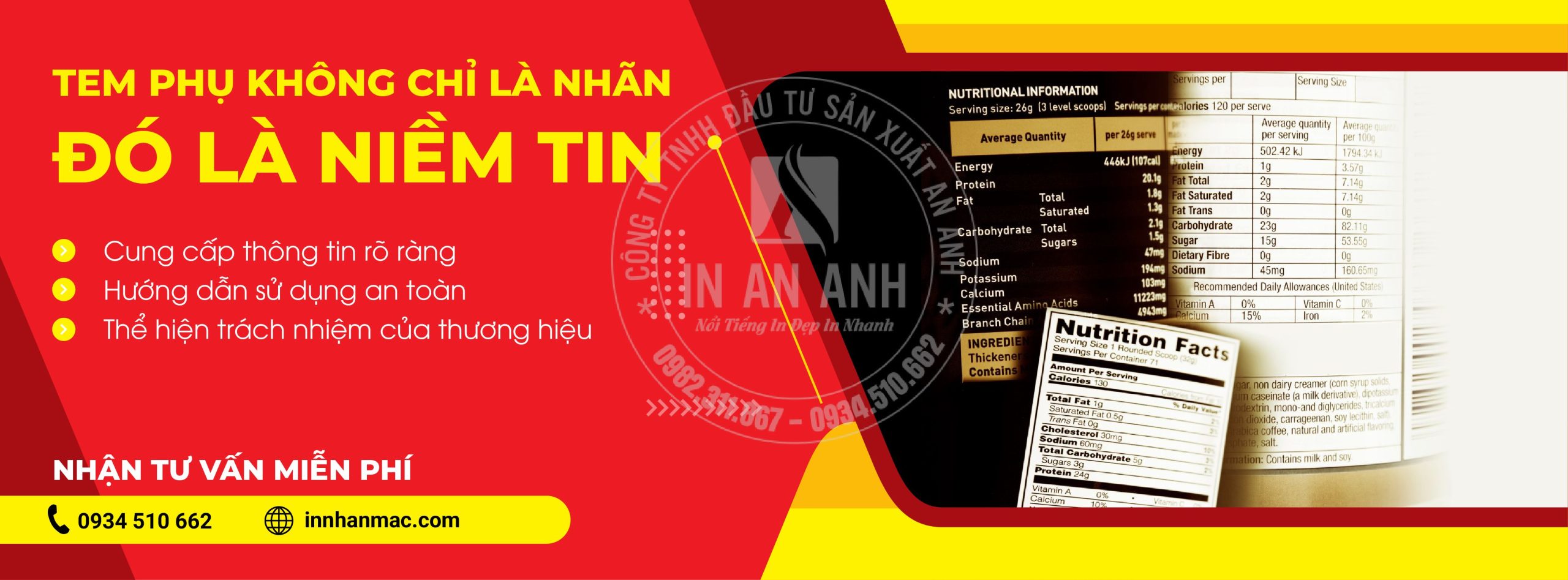 in tem phụ sản phẩm