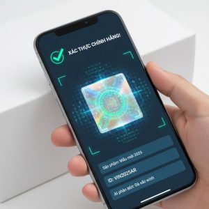 kiểm tra tem chống hàng giả bằng điện thoại