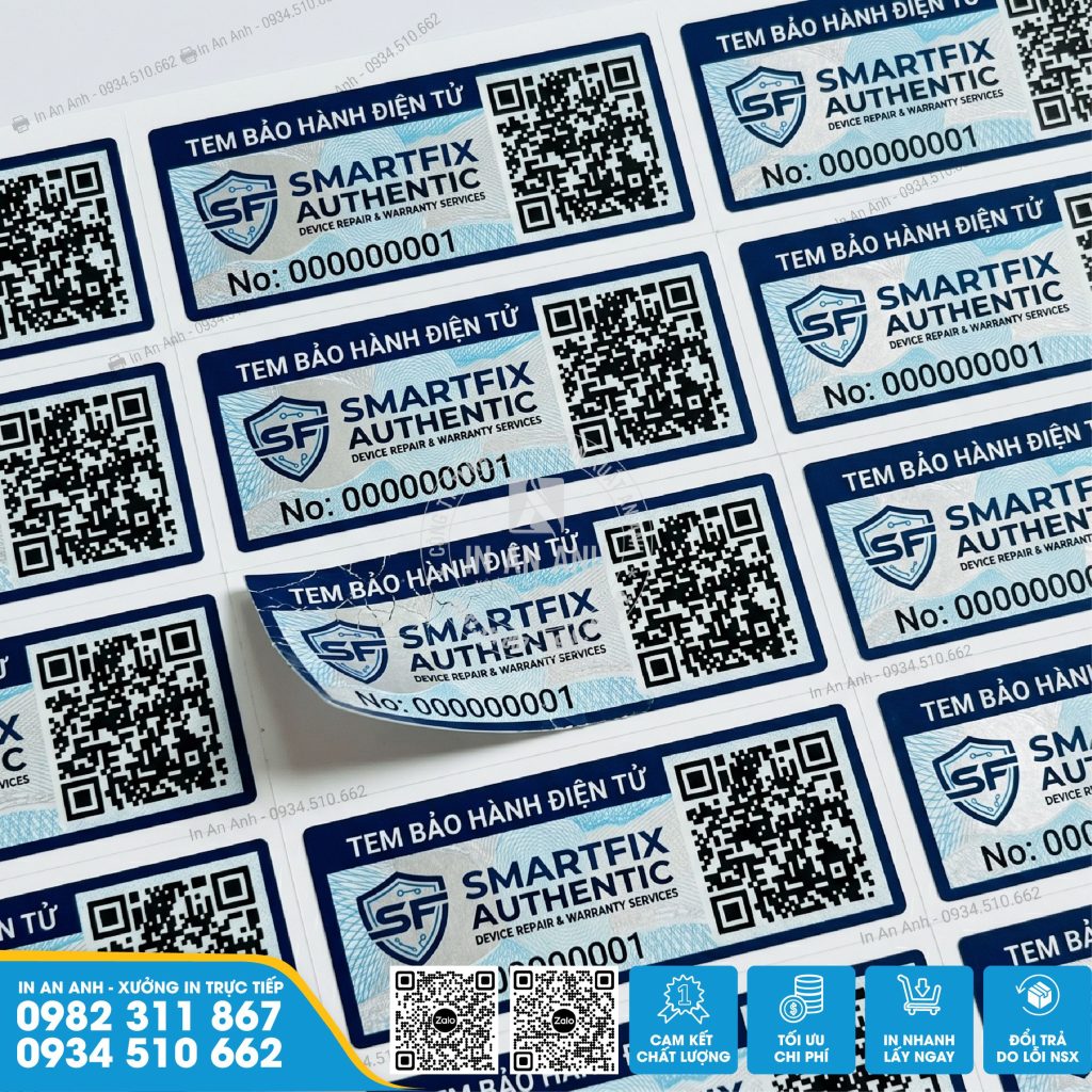 dịch vụ in tem vỡ lấy ngay