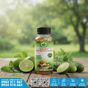 In Tem Decal Dán Chai Nước Ngâm Rau Củ