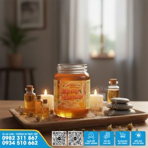 In Tem Decal Dán Chai Mật Ong