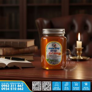 In Tem Decal Giấy Dán Chai Lọ